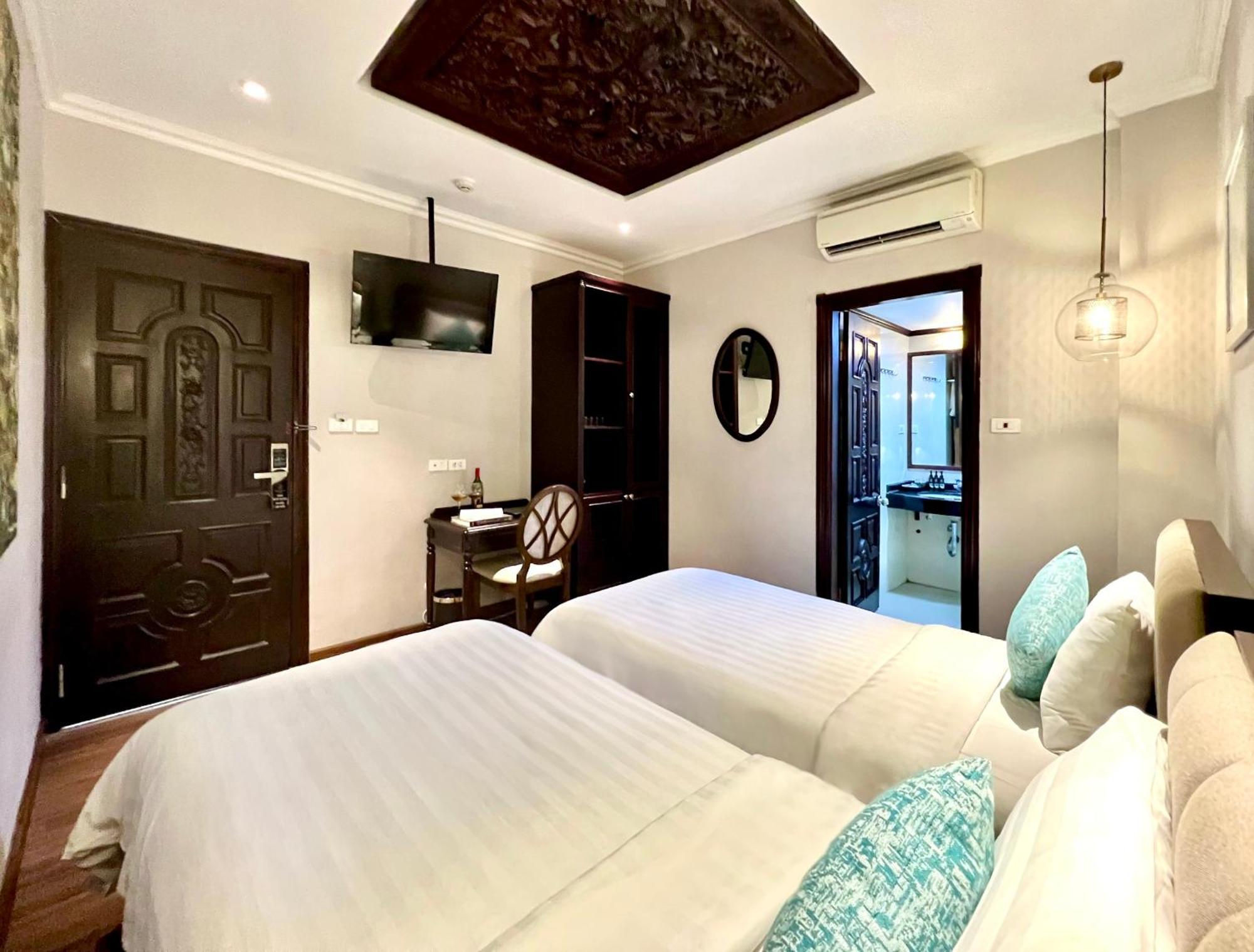 Hanoi Graceful Hotel And Travel Chambre photo