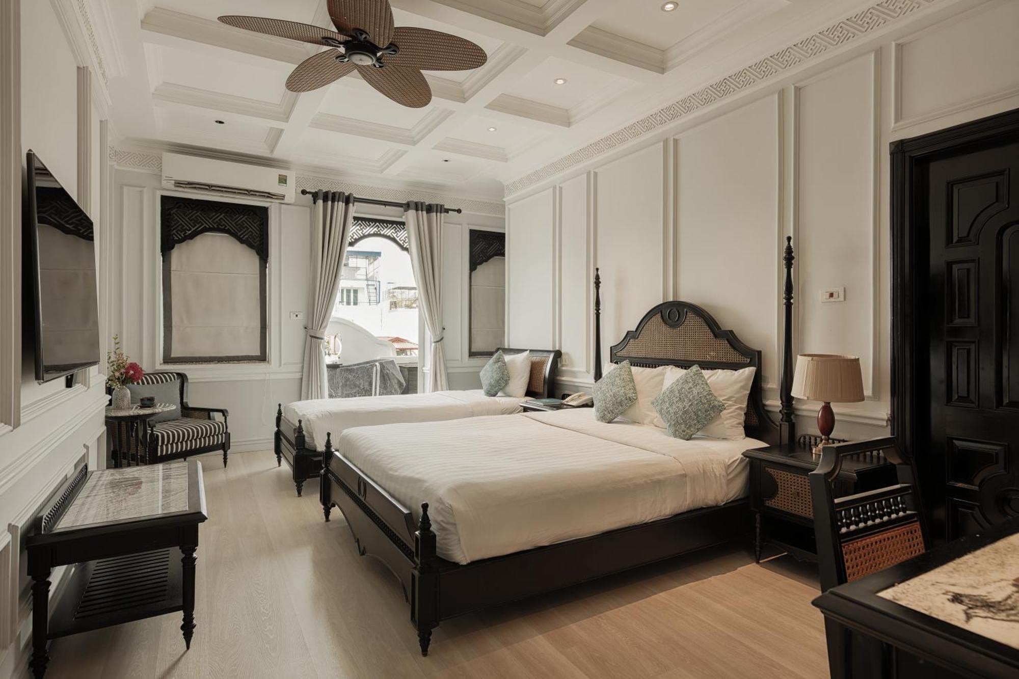 Hanoi Graceful Hotel And Travel Extérieur photo